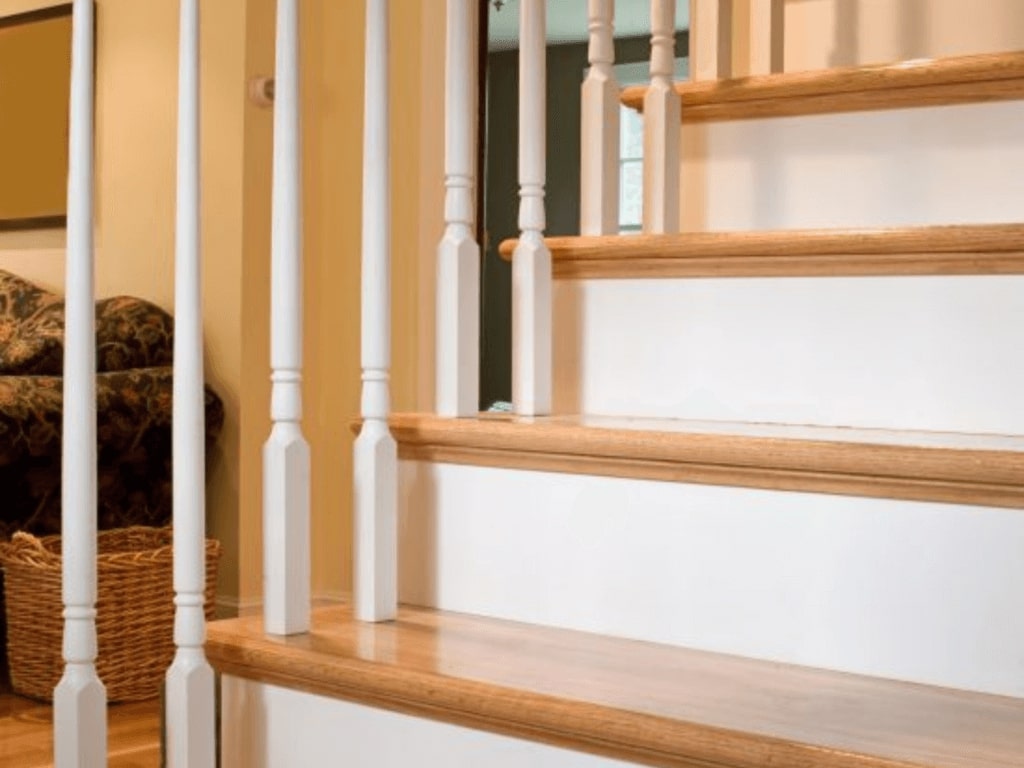 carpentry and custom trim installation Job Done by Burge Painting Company in Montgomery County